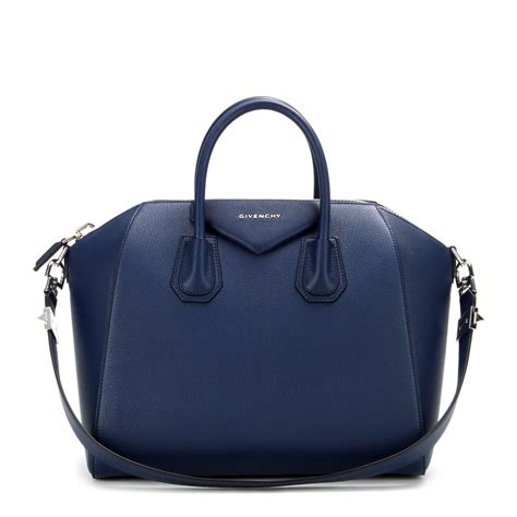 givenchy antigona medium blue|Givenchy antigona small price.